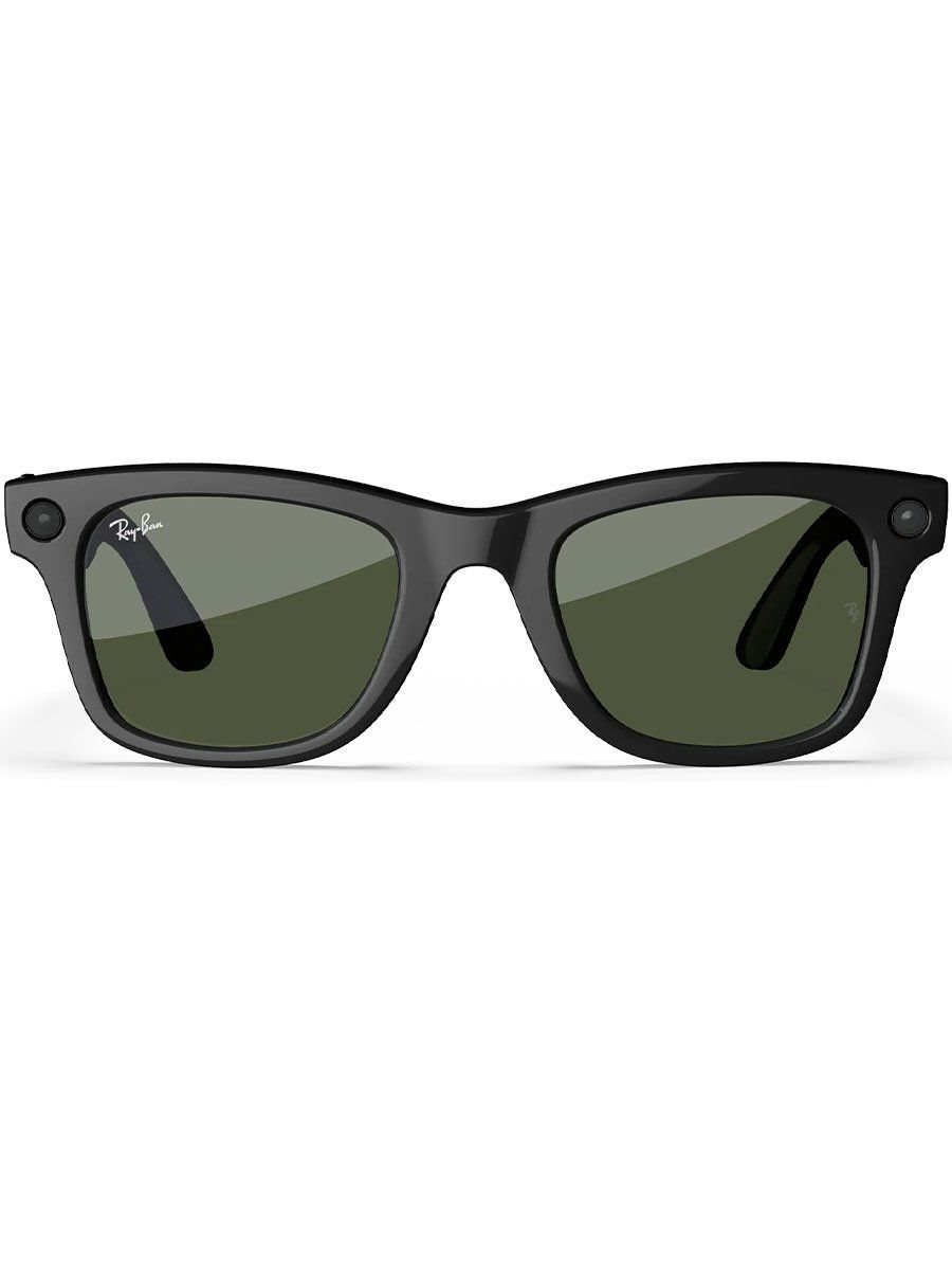 Умные очки Ray-Ban Meta Headliner Shiny Black, G-15 Green RW4013 Gen.2 150-L