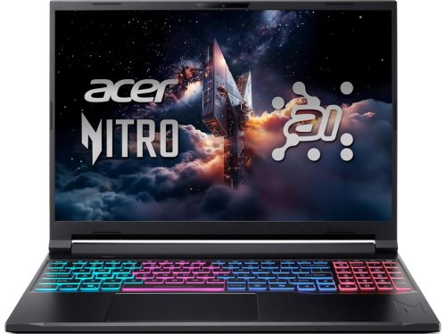 Ноутбук Acer Nitro V 16S AI ANV16S-41 (Ryzen 7 260, 32Gb, 1Tb, 5070 8Gb) Obsidian Black