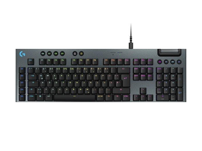 Клавиатура Logitech G915 X  LIGHTSYNC RGB US, Black