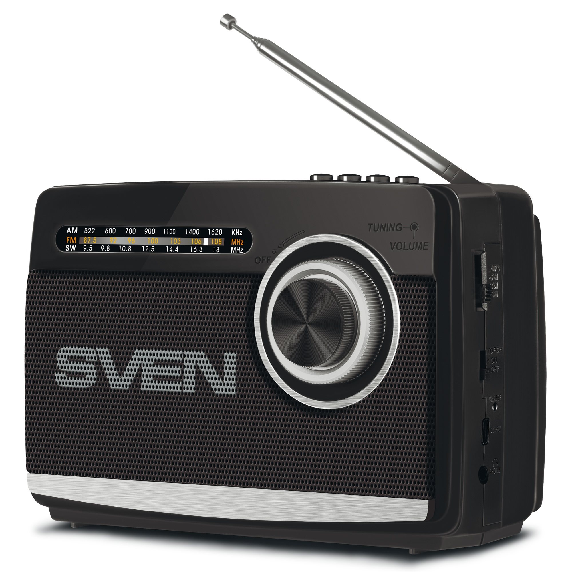 Портативное радио SVEN SRP-155 Black