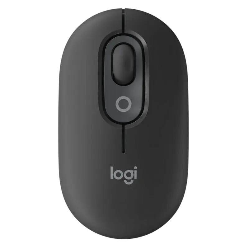 Mouse Wireless Logitech POP Grafit