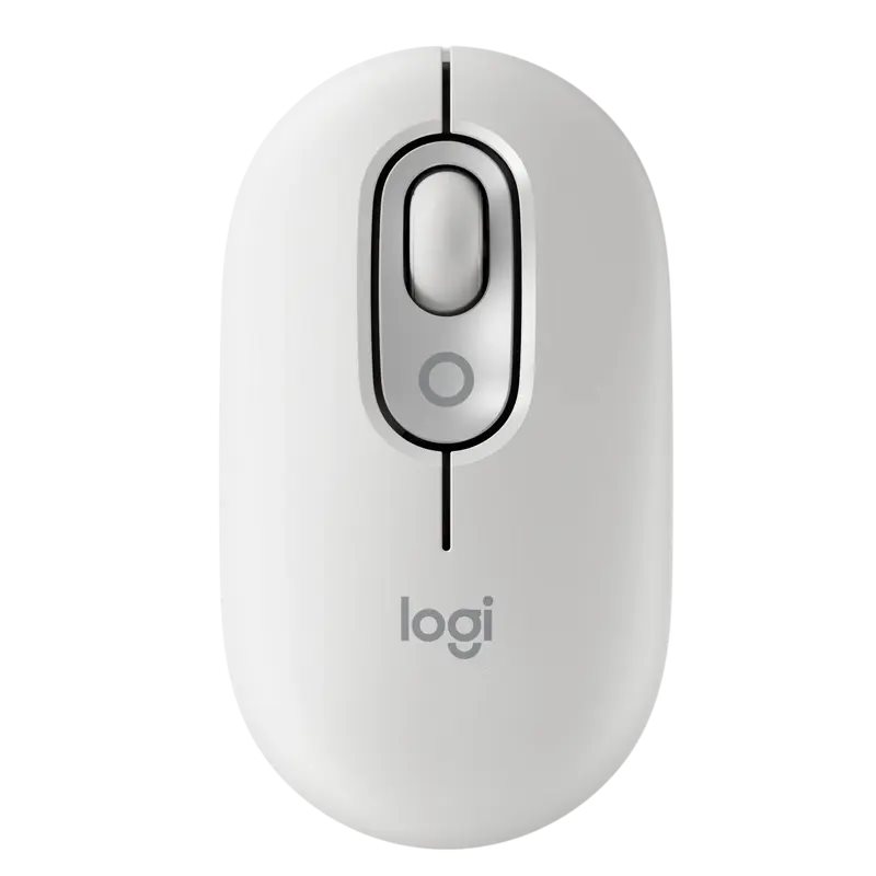Мышь Wireless Logitech POP White