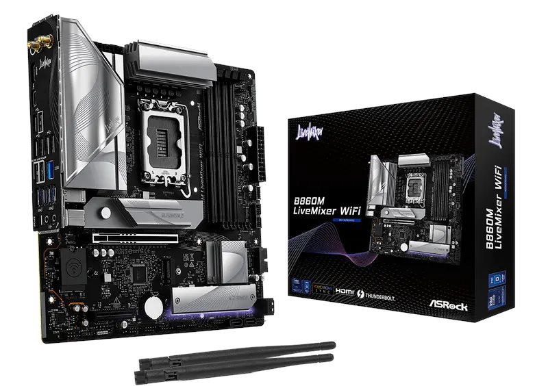 Материнская плата ASRock B860M LiveMixer