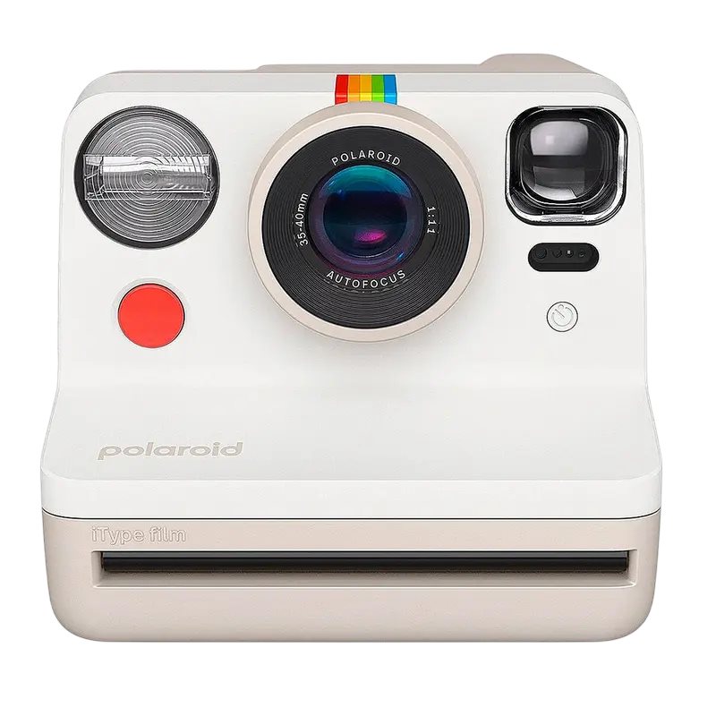 Cameră Foto Polaroid Now Gen 2, Vintage White