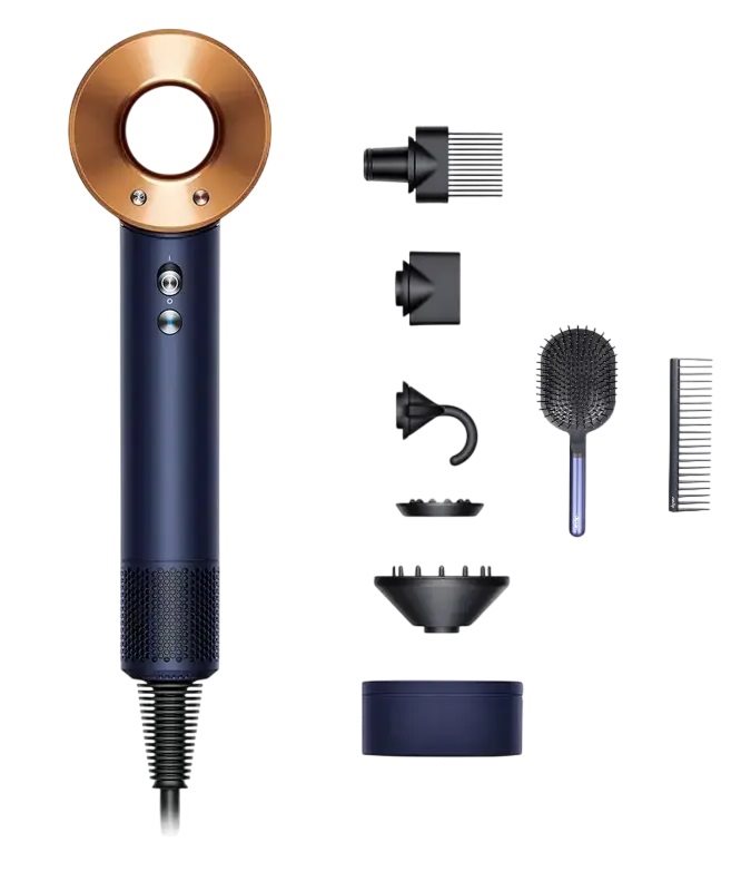 Фен Dyson HD07 Prussian Blue/Rich Copper Gift Edition
