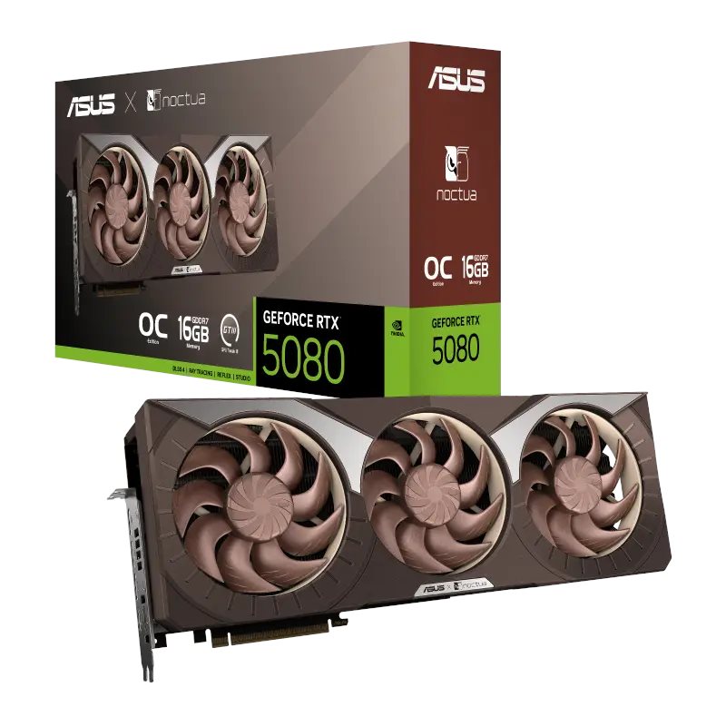 Видеокарта ASUS RTX5080-O16G-NOCTUA