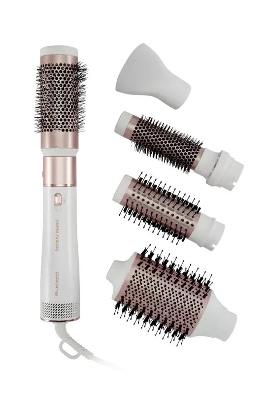 Фен-щётка Polaris PHSB2111 White/Rose Gold