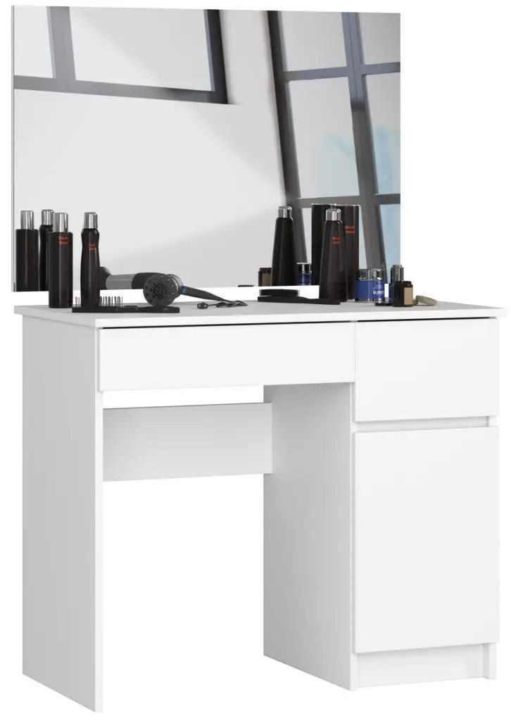Туалетный столик Akord P-2/SL 90/900x600 Right, White