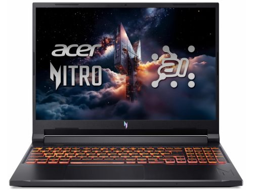 Ноутбук Acer Nitro V 16 ANV16-42-R309 (AMD Ryzen 5 240, 16GB, 512GB, RTX 5050 8GB) Obsidian Black