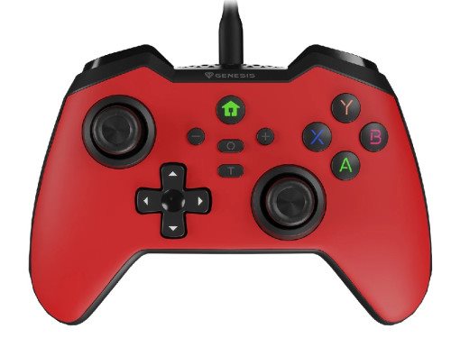 Джойстик Genesis Mangan 300 (for PC/Switch/Mobile), Red