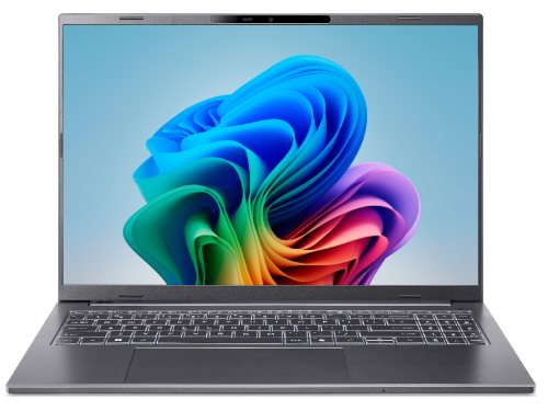 Ноутбук Acer 16.0" Aspire 16 AI OLED A16-61M (Ryzen AI 5 330, 16Gb/1Tb) Gray