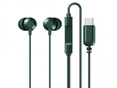 Наушники REMAX RM-512a Type-C Green
