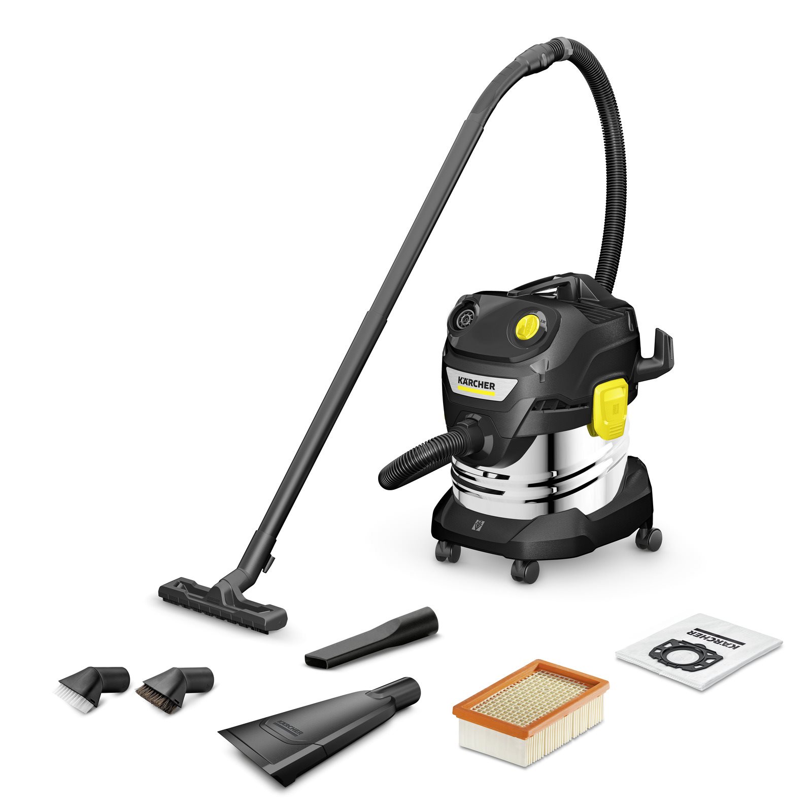 Пылесос Karcher WD 4 S V-20/5/22 + Nozzles (1.628-262.0)