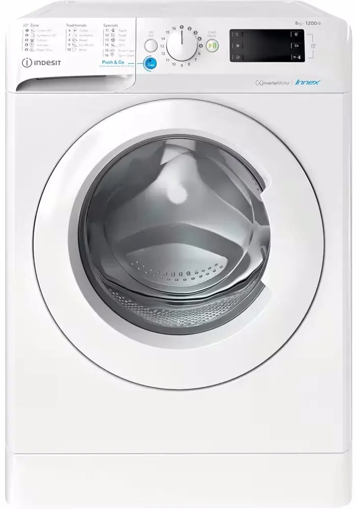 Стиральная машина INDESIT BWE 81285X W EE N, White