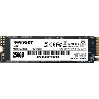 Dispozitiv de stocare M.2 NVMe SSD 256GB Patriot P320