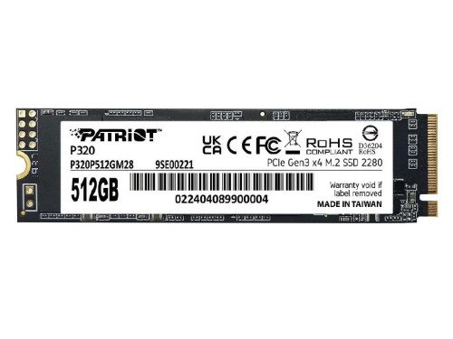 Dispozitiv de stocare M.2 NVMe SSD 512GB Patriot P320