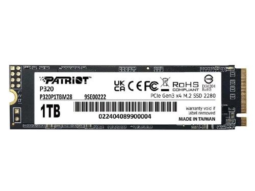 Dispozitiv de stocare M.2 NVMe SSD 1.0TB Patriot P320