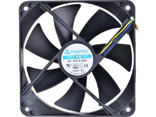 Ventilator Chieftec AF-1225PWM, Black