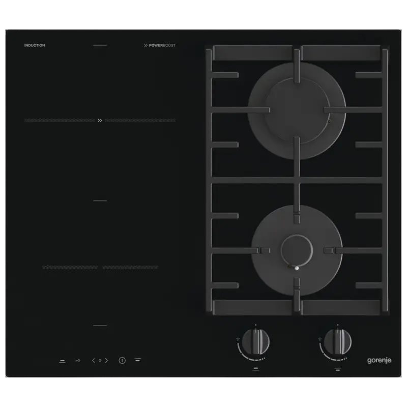 Plită combinată Gorenje GCI691BSC, Black