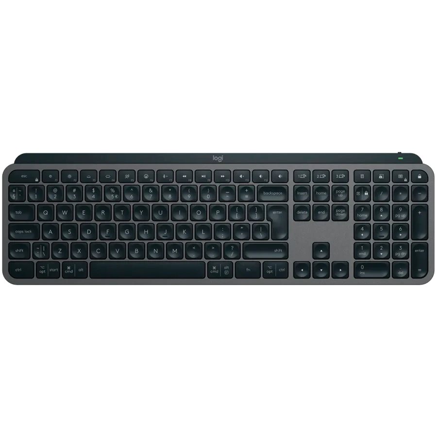 Клавиатура LOGITECH MX Keys S UKR, Graphite