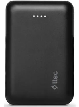 Внешний аккумулятор Ttec Duo ReCharger 10000mAh, Black