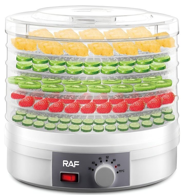 Сушилка для овощей и фруктов Raf R.6800, White
