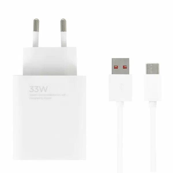 Încărcător Xiaomi Charging Combo 33W (Type-A) + Cablu Type-C
