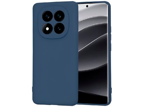 Чехол WOO Xiaomi Redmi Note 14 Pro Plus 5G Liquid Silicone, Blue