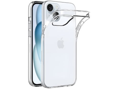 Чехол WOO iPhone 15 Soft TPU, Clear