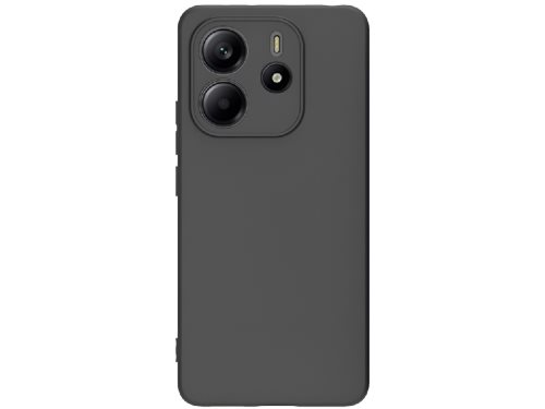 Чехол WOO Xiaomi Redmi Note 14 Pro 4G Liquid Silicone, Black