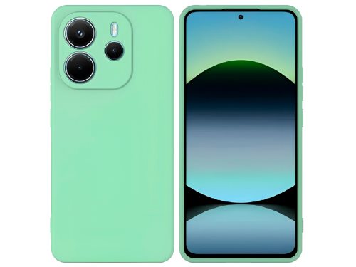 Husă WOO Xiaomi Redmi Note 14 5G Liquid Silicone , Green