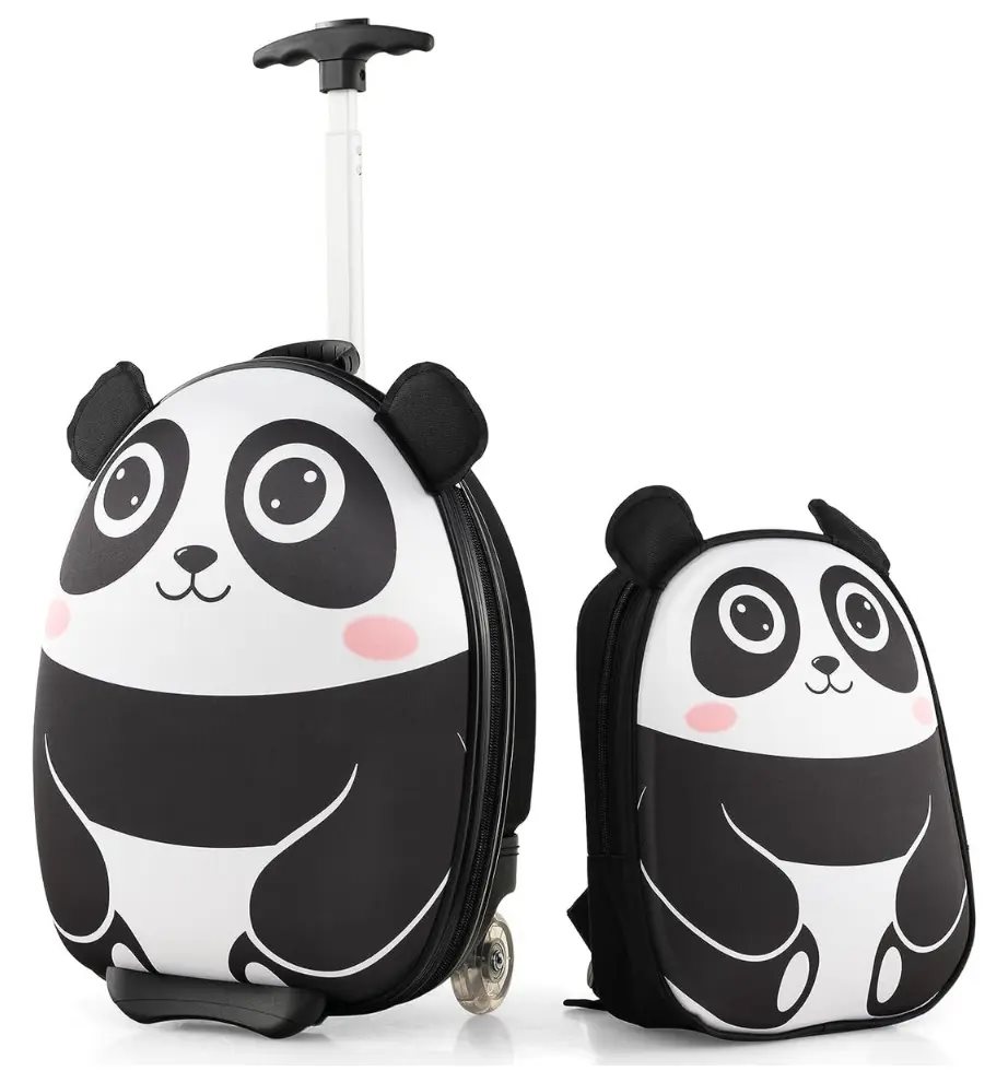 Valiză + rucsac Costway BN10019WH, White