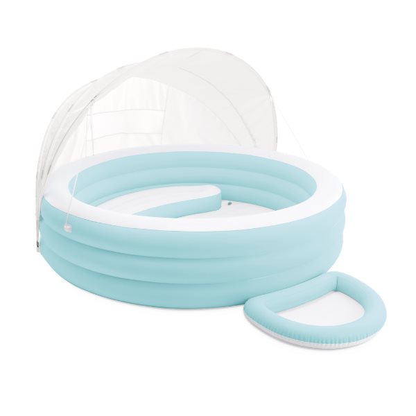 Надувной бассейн Intex Swim Center Canopy Lounge 57195