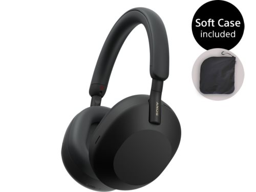 Беспроводные наушники Sony WH-1000XM5SA Black Soft Case