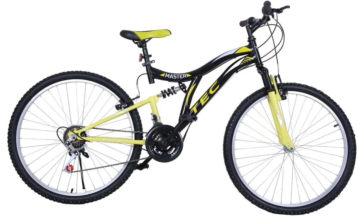 Bicicletă Belderia Tec Master 26, Black/Yellow
