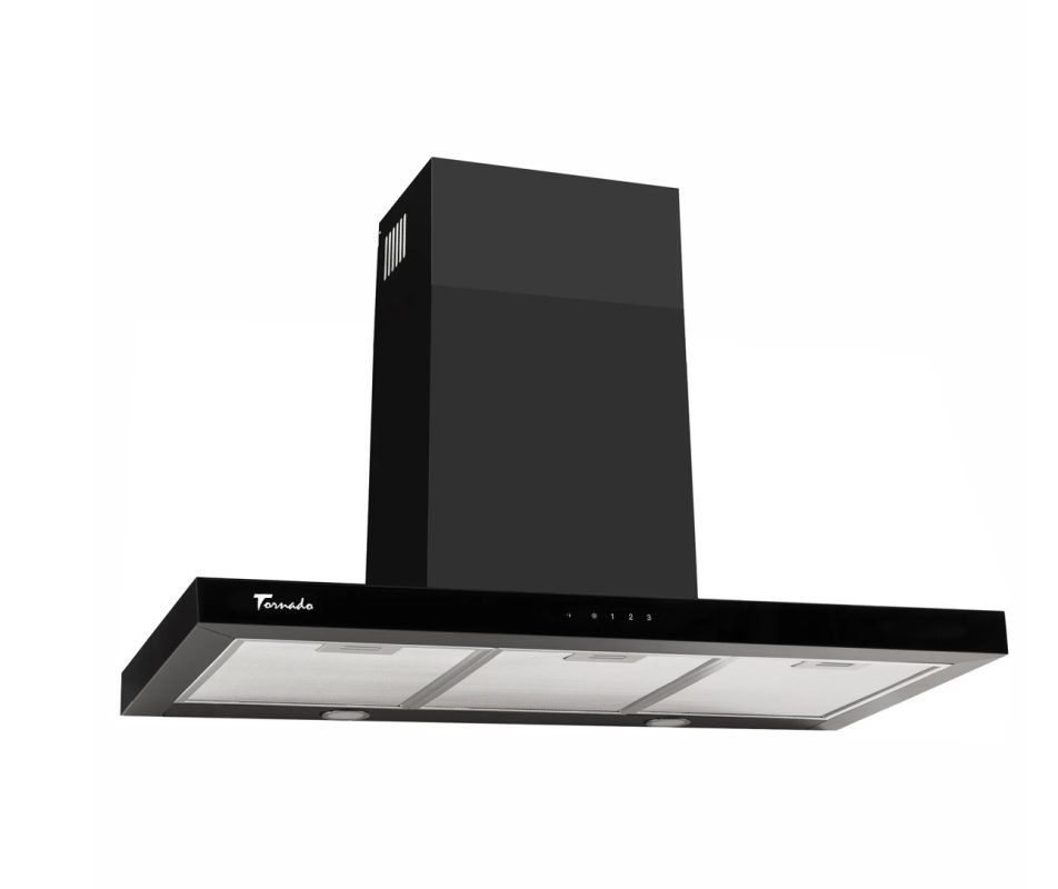 Вытяжка пристенная Tornado LARA 1200(90) BL LED