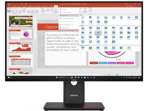 Монитор Lenovo ThinkVision T27-40 Black