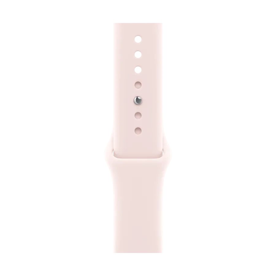Curea Apple Sport Band pentru Apple Watch 44/45/46/49 mm M/L — Roz