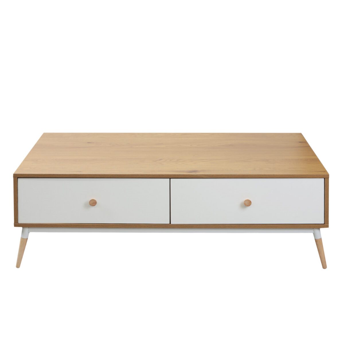 Журнальный столик Marani 120x60x40H Stejar M33 White