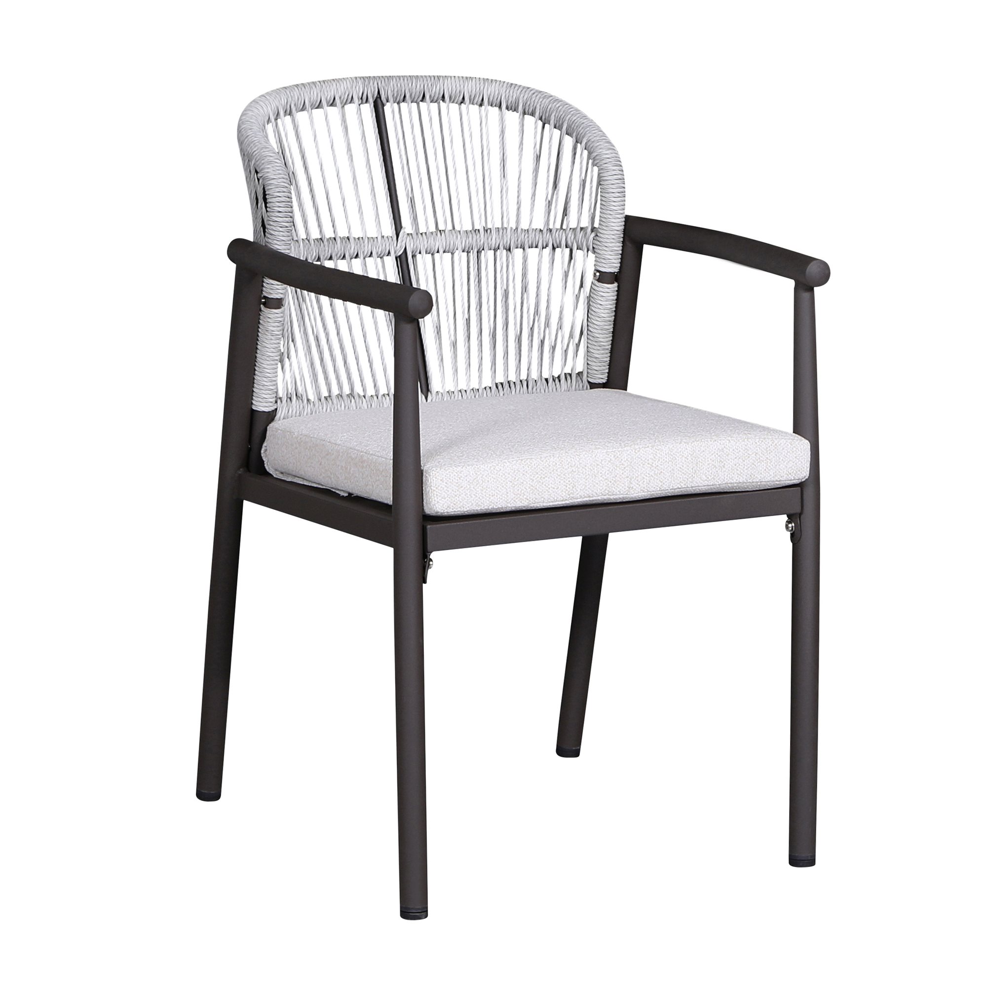 Scaun Luzia RC-2520 Grey + Dark Brown Legs