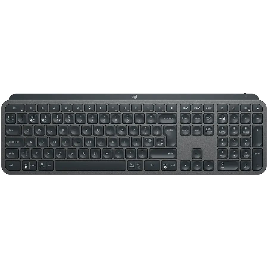 Tastatură LOGITECH MX Master Keys, US, Graphite