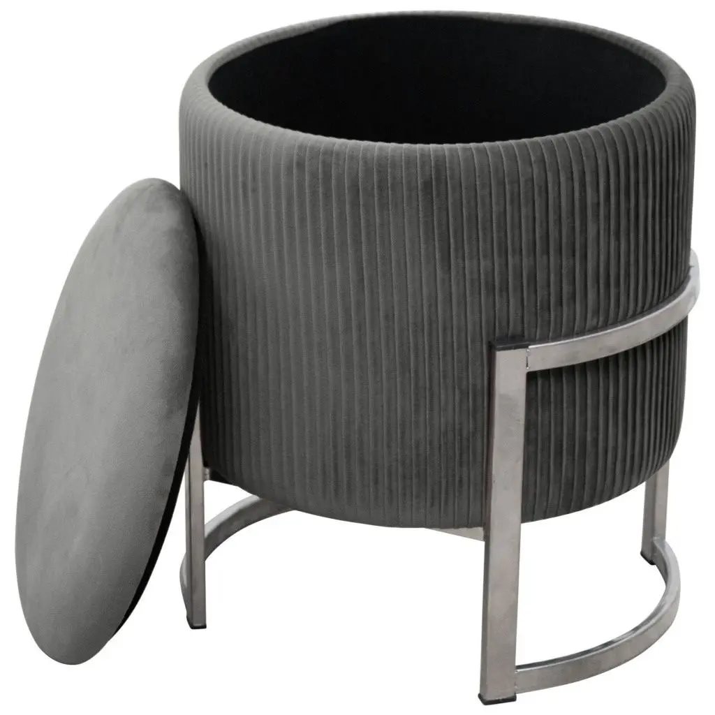 Puf Akord Porto Silver/Graphite