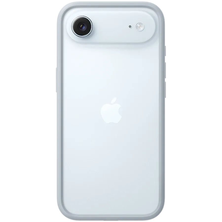 Чехол Apple Silicone MagSafe iPhone Air — Светлый голубой