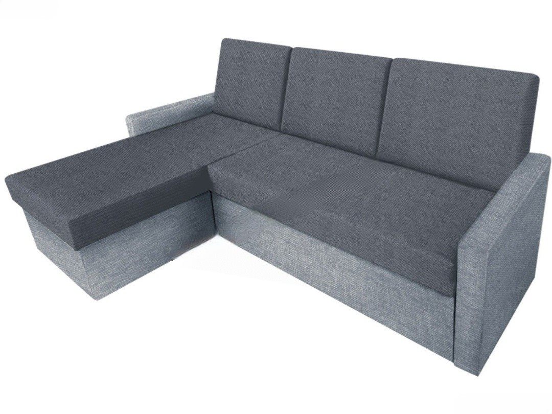 Диван угловой Modern Leader Alaska 97/Alaska 08 Graphite/Gray