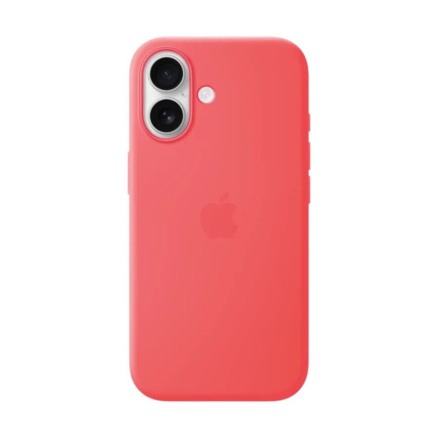 Husa iPhone 17 Silicone MagSafe - Bright Guava