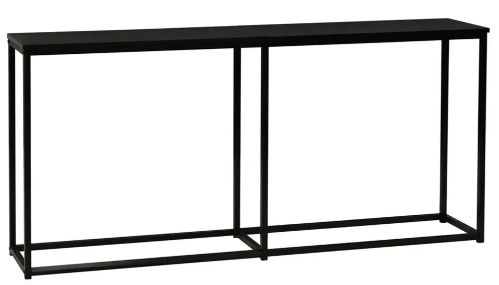 Masa consola Mobhaus Busta Dark Graphite/Black