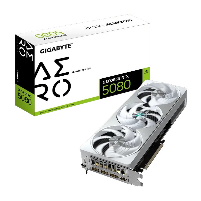 Placă video Gigabyte Aero OC RTX5080 16GB GDDR7