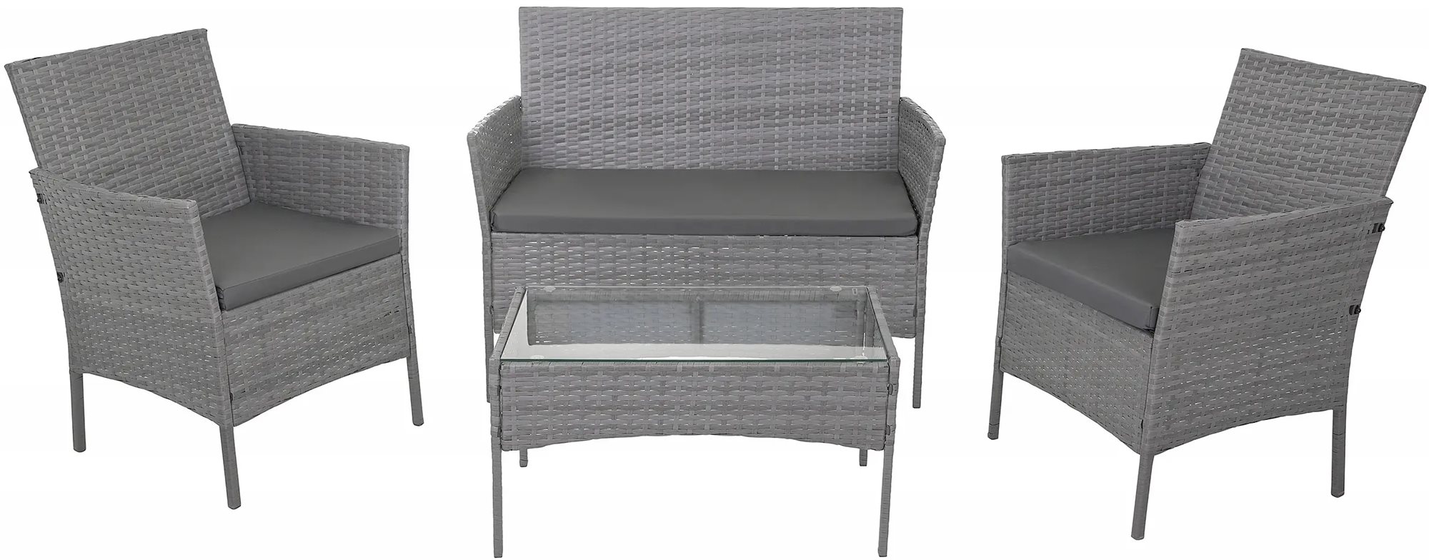 Set de mobilier de grădină Gardlov 26907 Anthracite