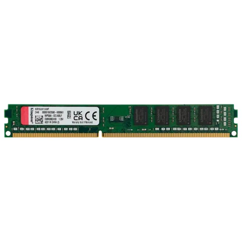Оперативная память Kingston ValueRAM 4GB DDR3-1600MHz