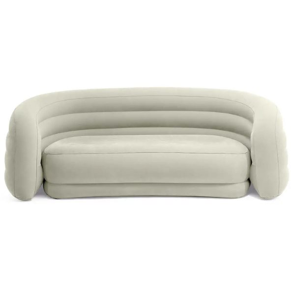 Надувной полукруглый диван Intex Curve 229x109x81 см